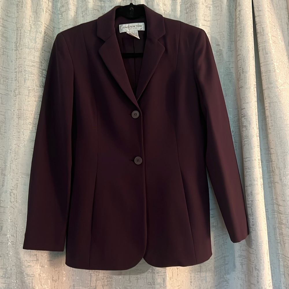 Plum Jones New York Platinum Women’s Blazer, Size 4
